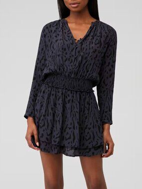 Rails Jasmine Dress in Ash Cheetah